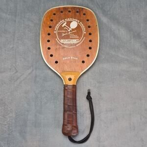 Vtg Sportcraft Howard Hammer Paddle American Paddleball Association Metal Edge